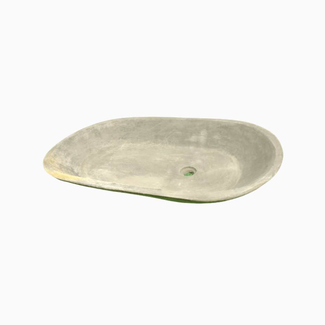 Batea de Cemento Ovalada Medida: 95 x 53 cm
