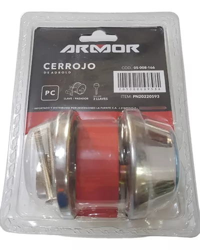 Cerrojo Armor 102 PB Dorado