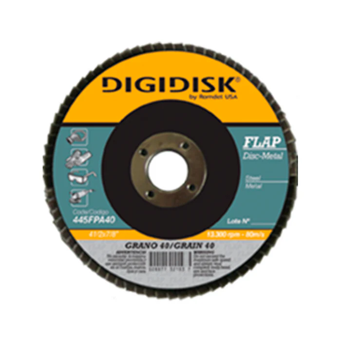 Disco Flap Metal 4.1/2X7/8" G60 Digidisk